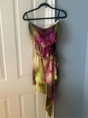 Bebe multi colored dress